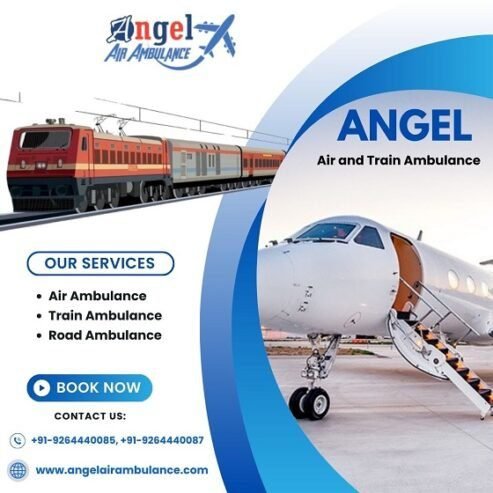 Hire Splendid Angel Air and Train Ambulance in Gorakhpur