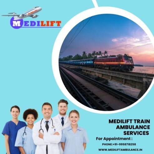 Medilift Train Ambulance Service in Chennai