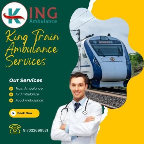 King Train Ambulance Services in Patna Shift Your Critical