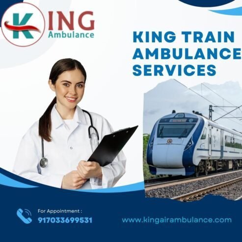 Travel to chosen hospital by King Train Ambulance Service in