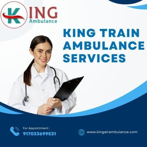 Book King Train Ambulance in Guwahati for Medical Facilities