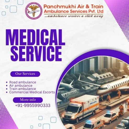 Panchmukhi Train Ambulance Offers a Crew of Life-Saving Medical Escort