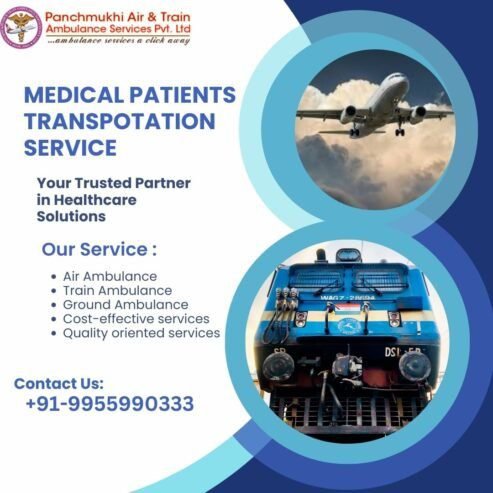 Panchmukhi Train Ambulance in Chennai–Fulfill All Patient Care Needs