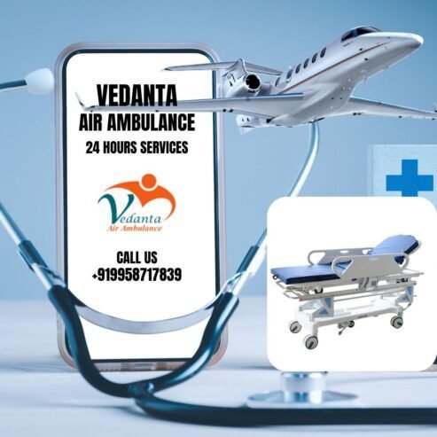 Select Vedanta Air Ambulance from Delhi with ICU Setup Package