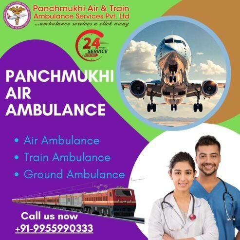 Use Top-Class Medical by Panchmukhi Air Ambulance Services in Bhopal