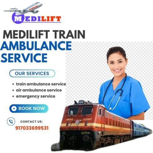 Choose Medilift Train Ambulance Service in Mumbai for Exceptional Serv