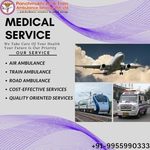 Panchmukhi is the No.1 Train Ambulance Service Provider Company in Nag