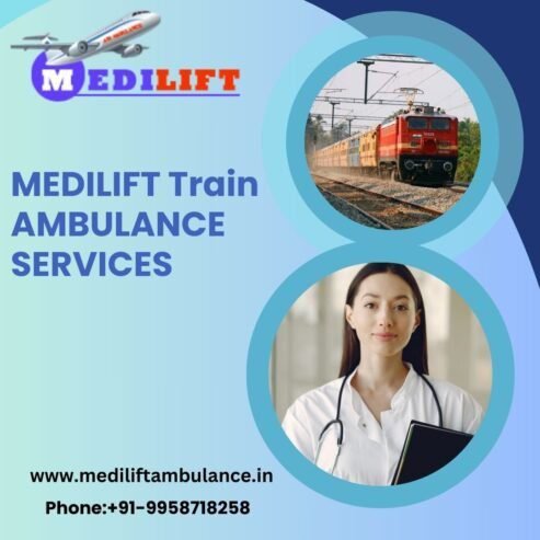 Medilift Train Ambulance in Patna is putting in all Efforts to save