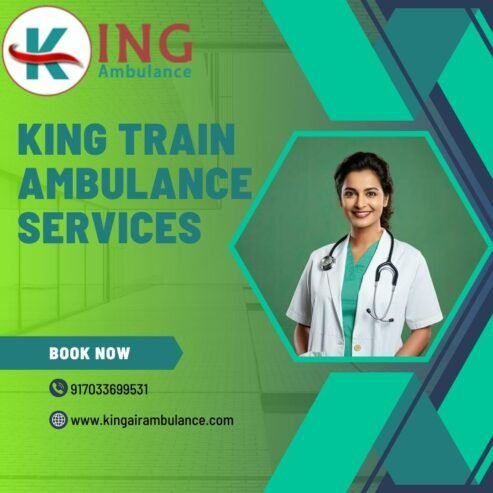 Advanced technology King Train Ambulance service in Bangalore