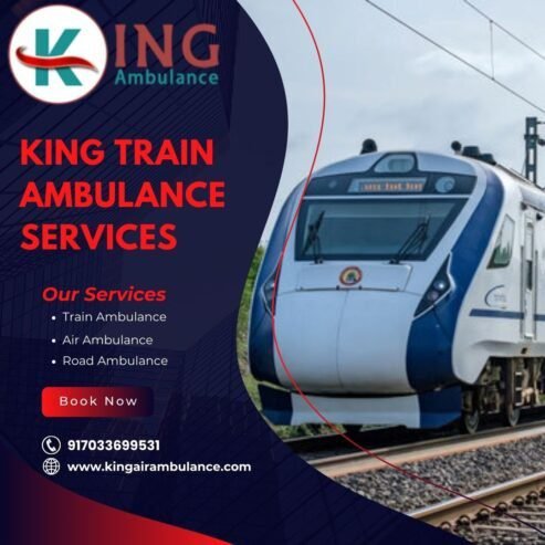 Book a King Train Ambulance in Jamshedpur with Special Medical Escorts