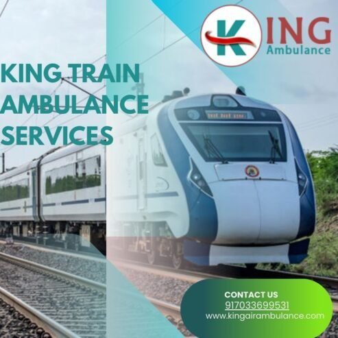 King Train Ambulance in Bangalore services with a Specialized Team