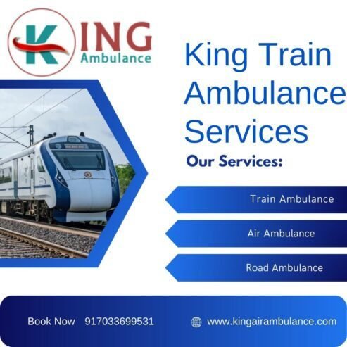 King Train Ambulance Service in Gorakhpur