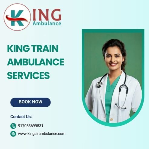 King Train Ambulance in Varanasi is a Relaxed Means of Travel