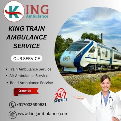 King Train Ambulance Service in Bangalore provides simple access