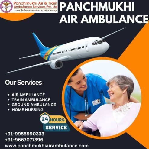 Get Skilled Medical from Panchmukhi Air Ambulance Services in Indore