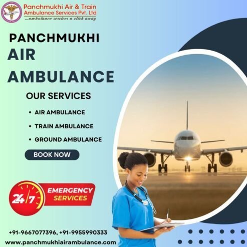 Choose Reliable Panchmukhi Air Ambulance Services in Indore