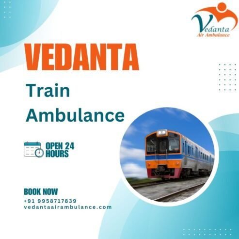 Train Ambulance Service in Chandigarh fully guarantee continuous medic