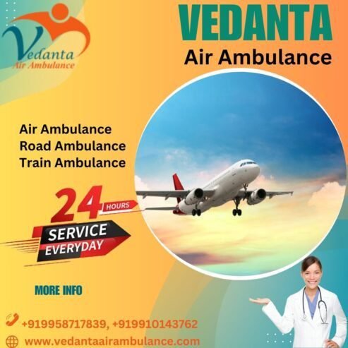 Vedanta Air Ambulance from Patna – Better and Comfortable