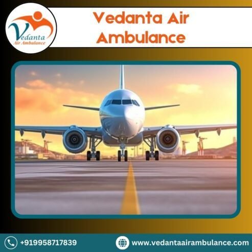 Vedanta Air Ambulance from Bangalore with Matchless Medical Treatment