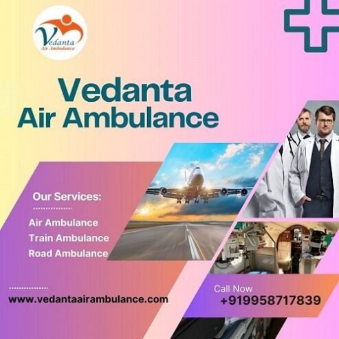 Book Vedanta Air Ambulance Service in Hyderabad