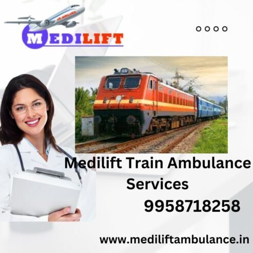 With Medilift Train Ambulance in Kolkata Patients never Face Problems