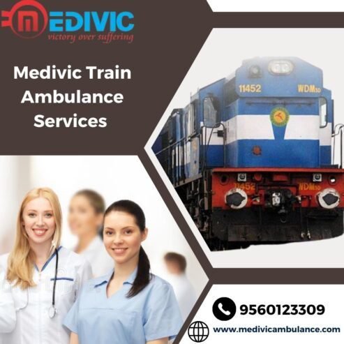 Use Medivic Train Ambulance Service in Bangalore with Top-Level Medica