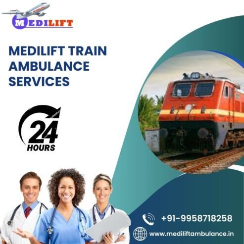 Medilift Train Ambulance in Ranchi is Forever Available in Times