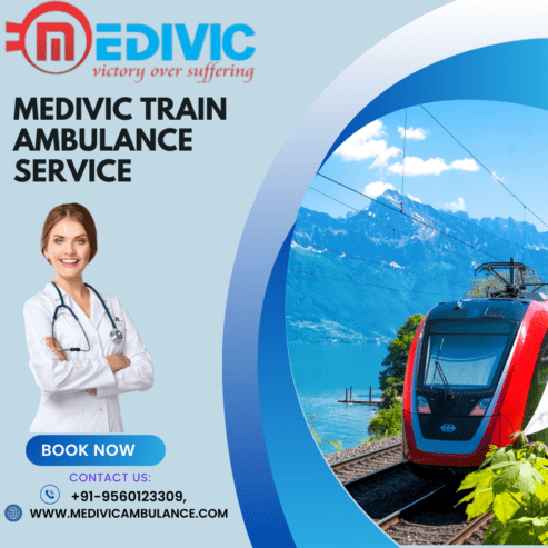 Get a Superfast & Lifelike Train Ambulance Service Medivic in Ranchi