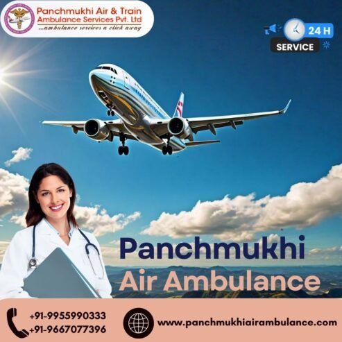 Hire Panchmukhi Air Ambulance Services in Chennai with an Advanced ICU