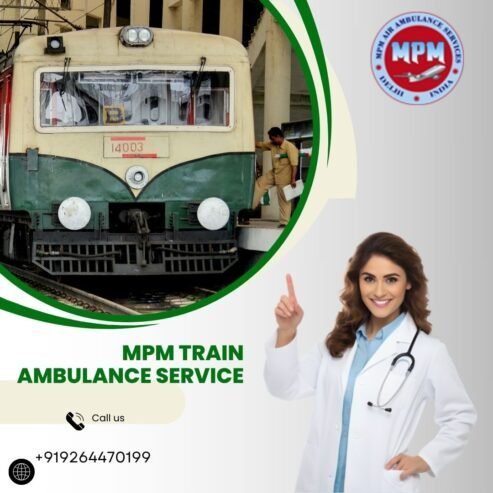 MPM Train Ambulance is here to help you with Varanasi Prompt