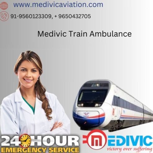 Use the Medivic Train Ambulance in ranchi for the Safest Relocation