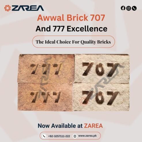 Awwal Brick 707 and 777 Available on Zarea Limited