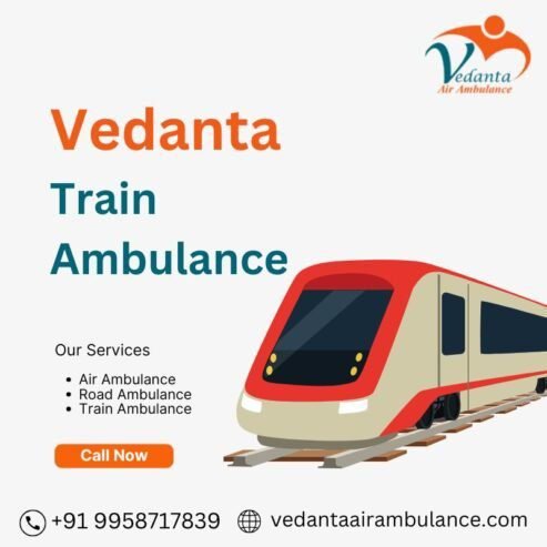 Advanced ICU-Equipped Train Ambulance Service in Siliguri for Emergenc