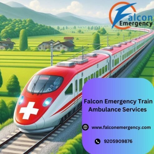 Falcon Emergency Train Ambulance in Hyderabad Gives Proper Treatment t