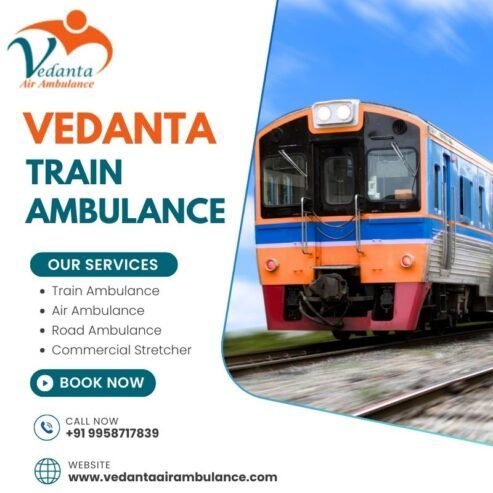 Train Ambulance Service in Ernakulam for Long-Distance Medical Travel