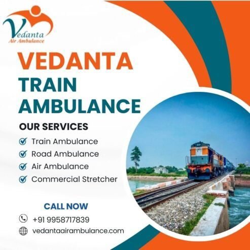 Choose Vedanta Train Ambulance Service in Kerala for Quick Service