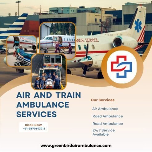 Greenbird Air Ambulance Service in Indore