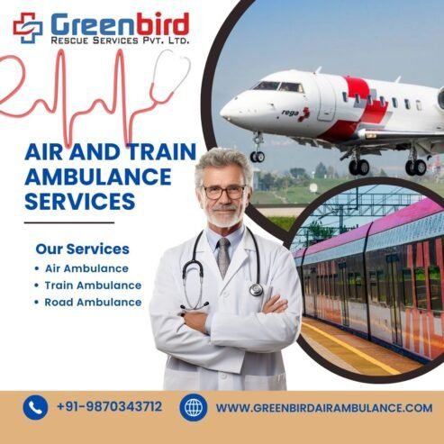 Greenbird Air Ambulance Service in Kolkata