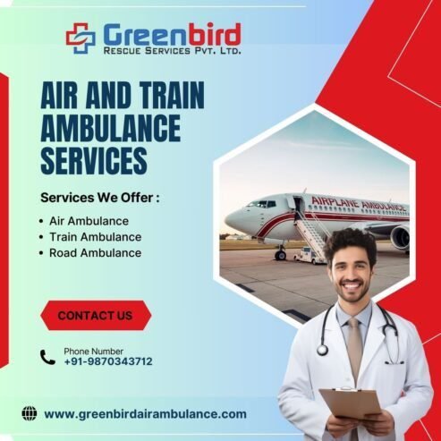 Greenbird Air Ambulance Service in Bangalore