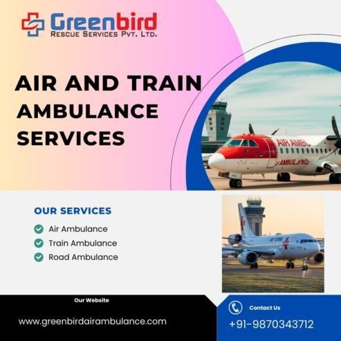 Safe Transfer with Greenbird Air Ambulance Service in Patna