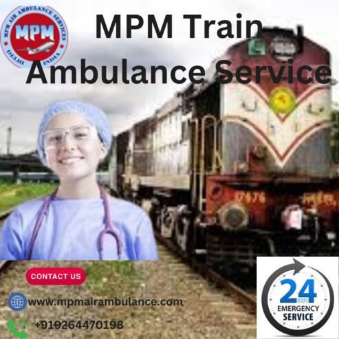 MPM Train Ambulance in Guwahati Offers Timely Transportation of Patien