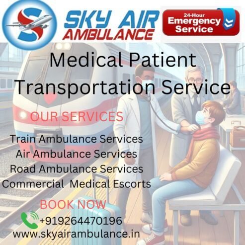 Sky Train Ambulance in Indore Makes Patient Shifting Safe