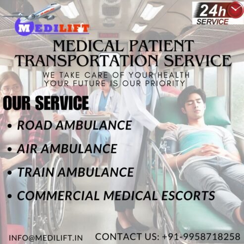 Medilift Train Ambulance in Bangalore Specializes in High-Speed