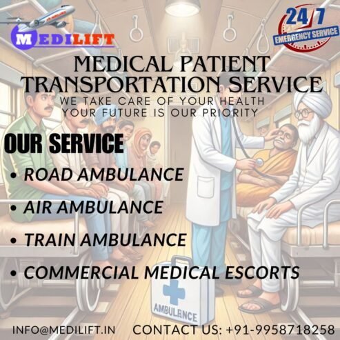 Medilift Train Ambulance Provides Highest Level of Medical Comfort