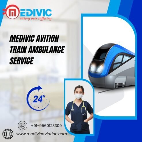 Avail Medivic Aviation Train Ambulance in Mumbai