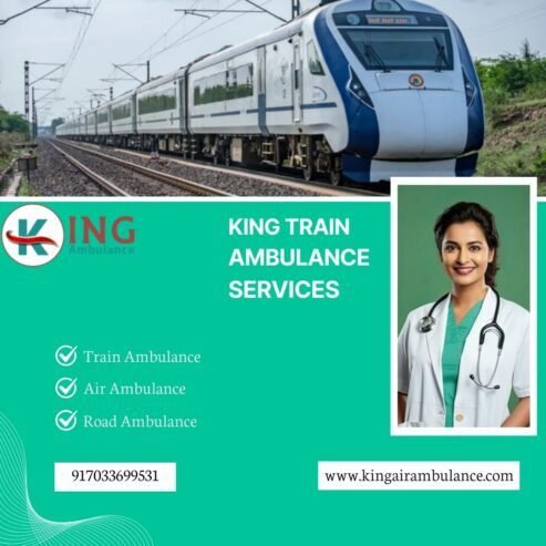 King train ambulance Service in Kolkata helps transfer patients