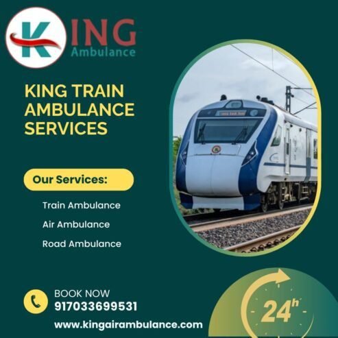 King Train Ambulance in Ranchi Gives Best Care to Patients on the Move