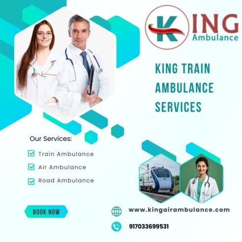 King Train Ambulance in Guwahati offers Fully Licensed Medical