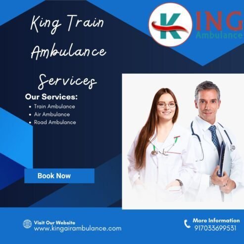 People are Choosing King Train Ambulance in Kolkata for Long-Distance