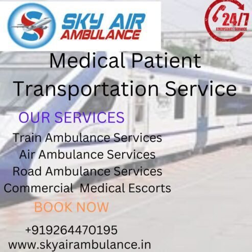 Sky Train Ambulance in Delhi